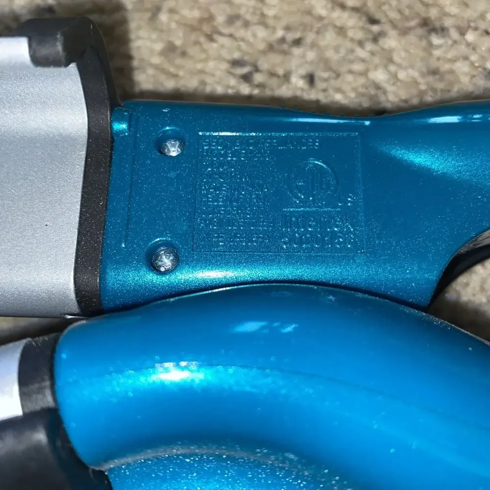 BedHead Triple Barrel Waver - Teal Blue and Silver
